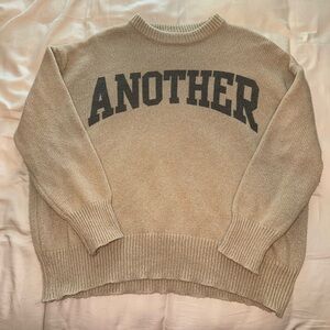 Thick Oversized Graphic Sweater